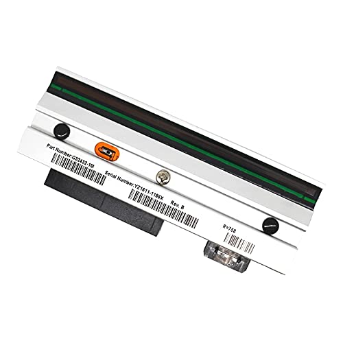 KBREE Neu kompatibel G32432-1m Druckkopfdruckköpfe for Zebra 105SL 203DPI Thermal -Barcode -Etikettdrucker