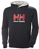 Herren Helly Hansen HH Logo Hoodie, Marineblau, 2XL