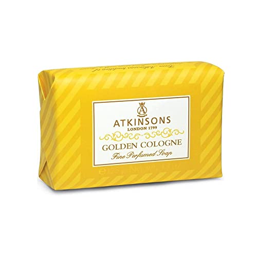 Atkinsons Goldene Köln-Seife, feste Seife, 125 g (6 Stück)