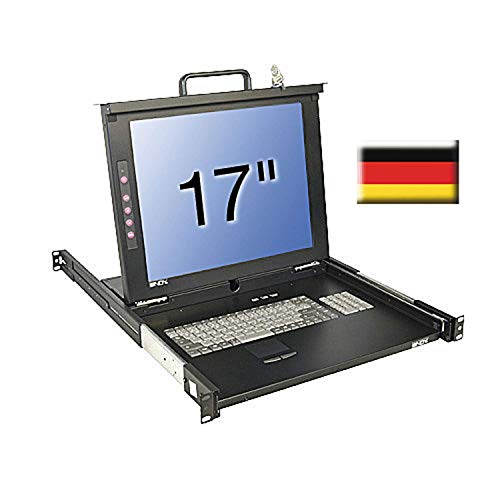 LINDY 43,2cm 17Zoll LCD KVM Terminal Classic DE Layout