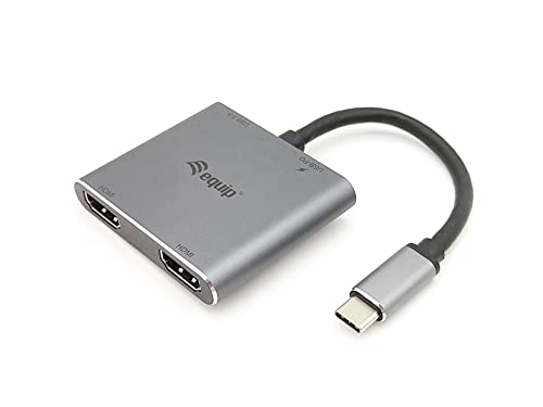 Equip 133484 Schnittstellen-Hub USB 3.2 Gen 1 (3.1 Gen 1) Type-C 5000 Mbit/s Silber (133484)