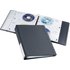 DURABLE CD-/DVD-INDEX Ringbuch 40, für 40 CD, s, anthrazit