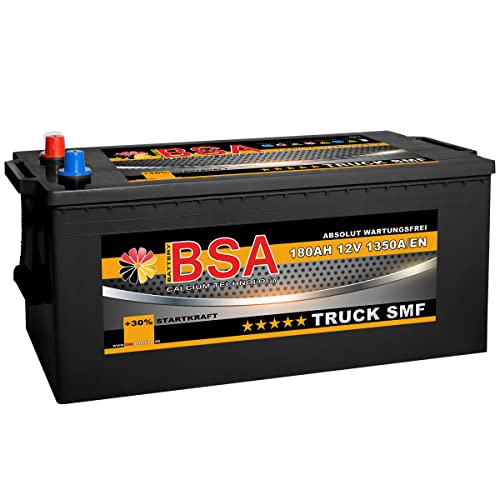 BSA LKW Batterie 180AH SHD Starterbatteri​e 12V absolut wartungsfrei ersetzt 155Ah 170Ah !