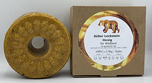 Wildlutscher Leckstein süßer Honig 1,8 kg (13,83 €/kg)