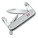 Victorinox Swiss Army Knife, Schweizer Taschenmesser, Pioneer, Multitool, 8 Funktionen, Klinge, gross, Schraubendreher 3 mm, Kapselheber