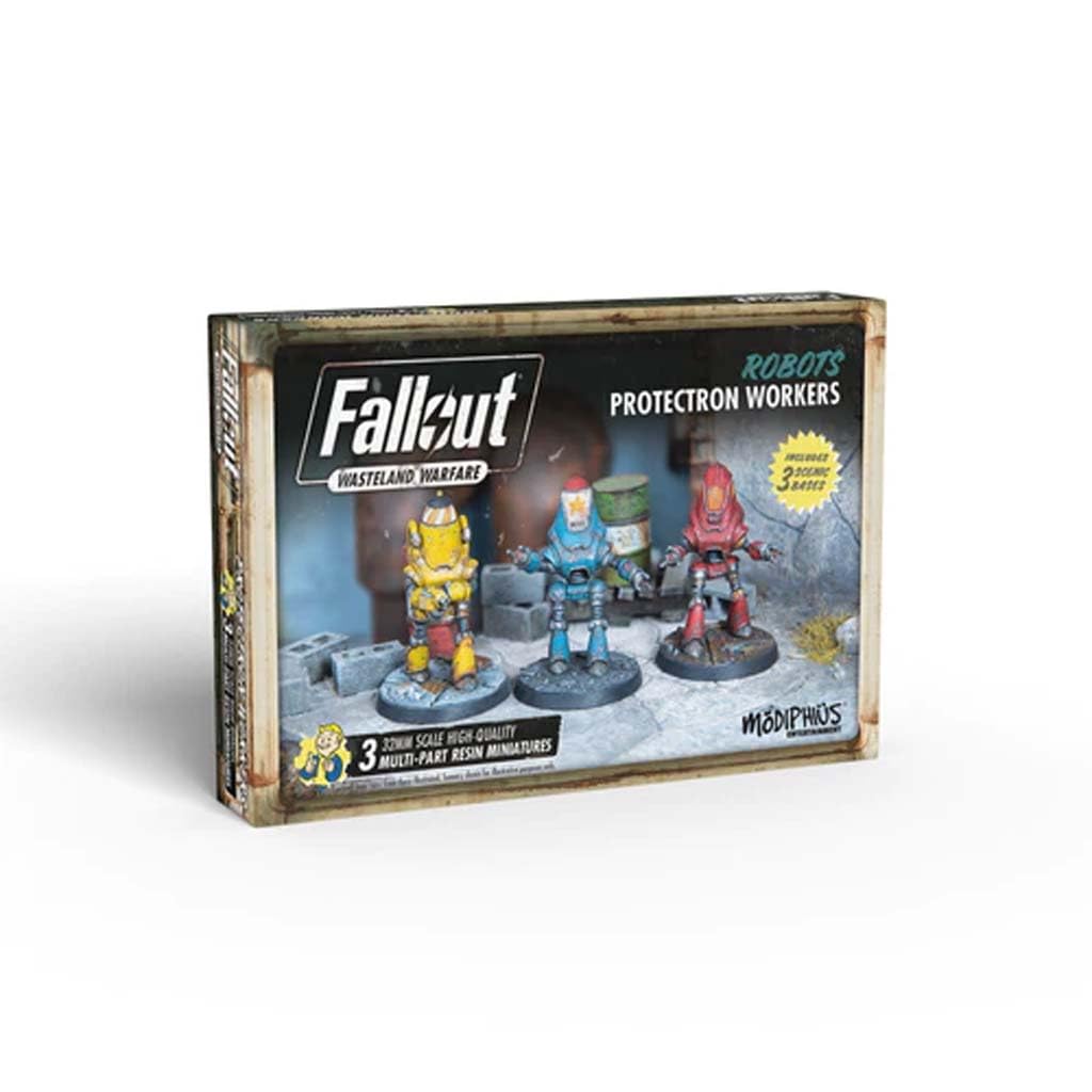 Modiphius Fallout Wasteland Warfare Robots Protectron Workers