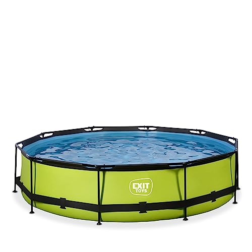 EXIT Lime Pool ø360x76cm mit Filterpumpe - grün