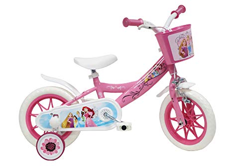 Princesas 25421 Fahrrad, 12 Zoll, 3-5 Jahre, Mehrfarbig