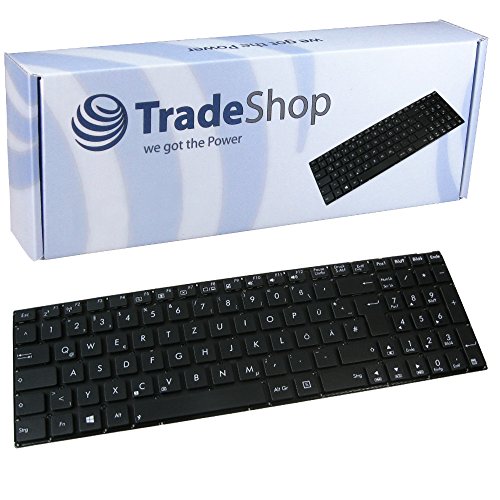 Original Tastatur Notebook Keyboard Ersatz Deutsch QWERTZ für Asus R510 R510C R510CA R510CC R510CL R510D R510DP R510E R510EA R510J R510JD R510JK R510L R510LA (Deutsches Tastaturlayout)
