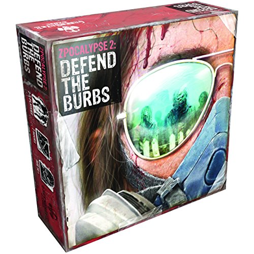 GreenBrier Games GRB0ZB01 Zpocalypse 2: Defend The Burbs, Brettspiel
