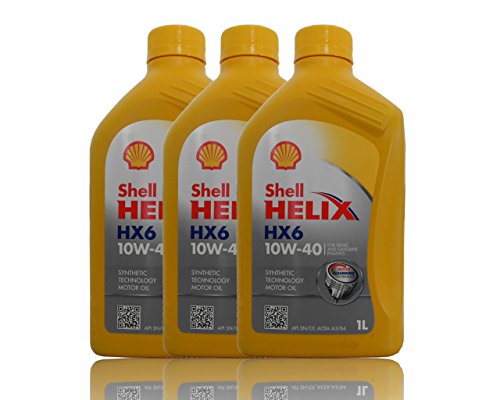 Shell Helix Ultra HX6 10W-40 3x1 Liter Motoröl