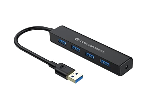 Conceptronic C4PUSB3 4-Port USB 3.0 Hub - USB 3.0 SuperSpeed ​​5Gbps