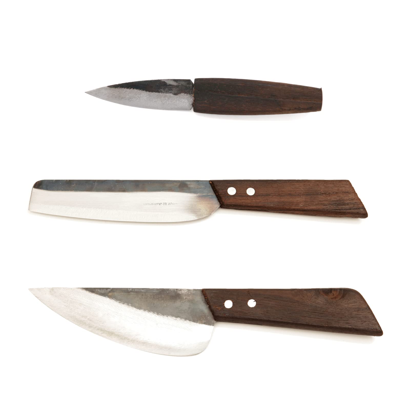 Authentic Blades PETERSILIE Set - Asiatisches Messerset aus Vietnam - traditionell handgefertigt
