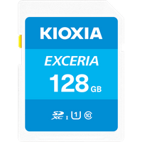 KIOXIA EXCERIA - Flash-Speicherkarte - 128GB - UHS-I U1 / Class10 - SDXC UHS-I (LNEX1L128GG4)