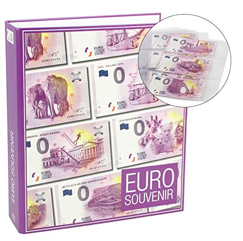 SAFE 3103 Vordruckalbum 2019 Bundesrepublik Deutschland 0 Euro Schein | Sammelalbum 0 Euro-Banknoten inklusive 58 Einsteckblätter & farbigen Vordruckblättern