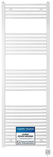 anapont elektrischer Badheizkörper - gerade - weiß - Timer-Funktion - Handtuchheizkörper - Badheizung elektrisch - Handtuchheizung - Made in Germany