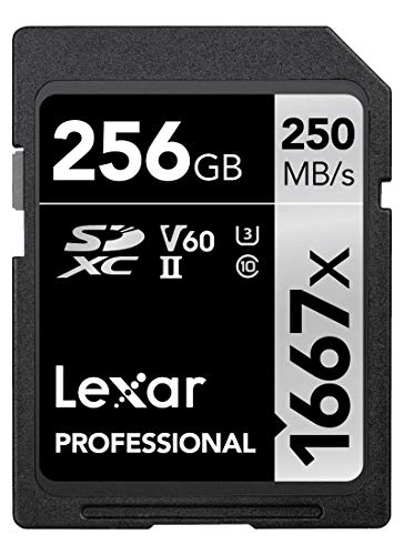 Lexar Professional 1667x 256GB SDXC UHS-II Karte