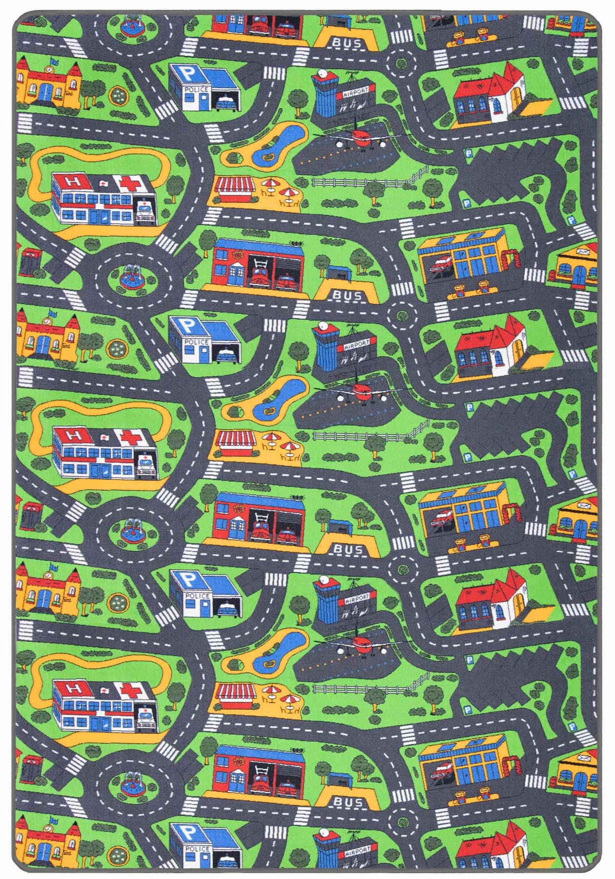 Primaflor-Ideen in Textil Kinderteppich "CITY", rechteckig