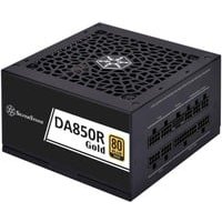 SilverStone Technology DA850R Gold, 80 Plus Gold vollständig modulares ATX-Netzteil, 850W, ATX 3,0 & PCIe 5,0, SST-DA850R-GMA