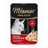 Miamor | Feine Filets Huhn & Tomate | 24 x 100 g