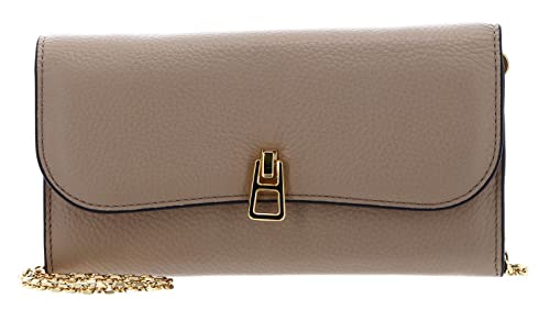 Coccinelle Magie Mini Bag Wallet Grained Leather Toasted