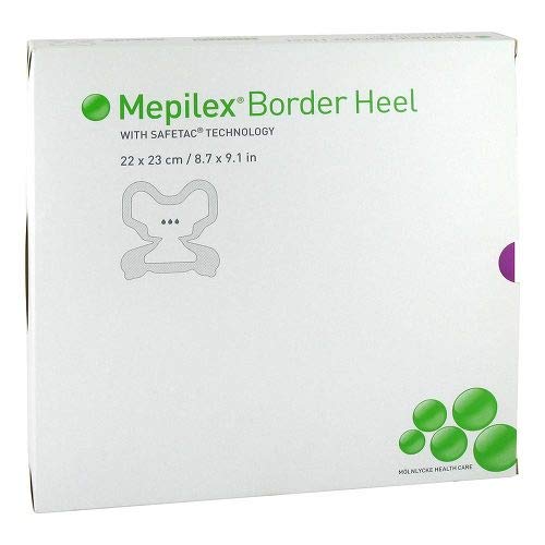 MEPILEX Border Heel Fersenverb.haft.22x23 cm ster. 10 St Verband