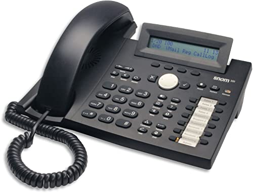 SNOM 320 Business phone Black