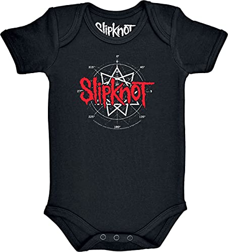 Metal-Kids Slipknot (Star Symbol) - Baby Body Größe 80/86
