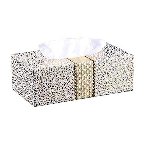 ZXGQF Tissue Box Pu Papierhandtuchhalter Für Zuhause BüroAuto Dekoration Tissue Box Halter, A
