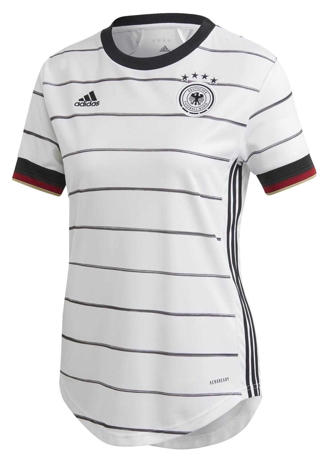 adidas DFB Home Trikot Damen EM 2020/2021 (S (Gr&ouml;&szlig;e: 34-36), white)