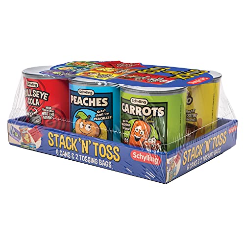 Schylling -Stack' N Toss Game-6+-SNT