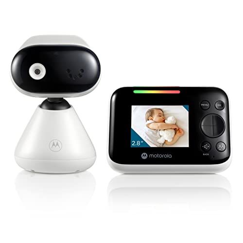 Motorola Nursery PIP1200 - Babyphone mit Kamera - 2.8" Elterneinheit - 2 Wege Kommunikation - Zimmertemperatur - Infrarot Nachtsicht - 300 m Reichweite