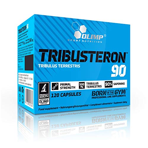 Olimp Tribusteron 90 | Tribulus Terrestris | Testo Booster | 120 Kapseln, 1er Pack (1 x 74,4 g)
