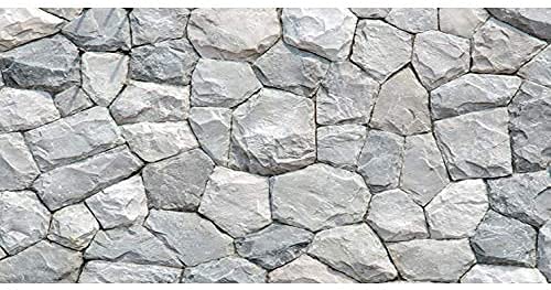 AWERT Hintergrund für Aquarien, 183 x 61 cm, weißer Stein, Vinyl, für Felsen und Terrarien