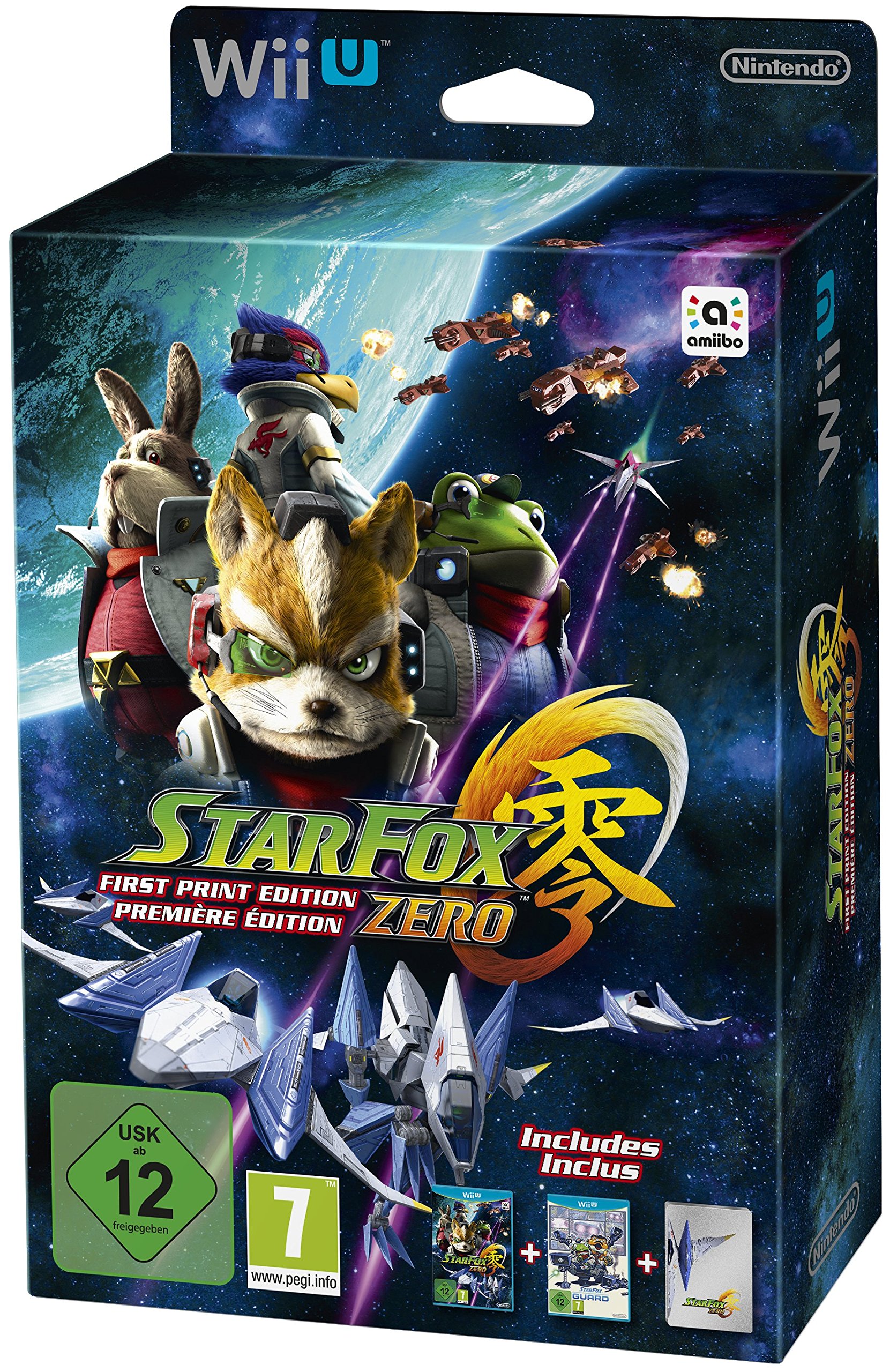 Star Fox Zero First Print Edition inkl. Star Fox Zero Guard - [Wii U]