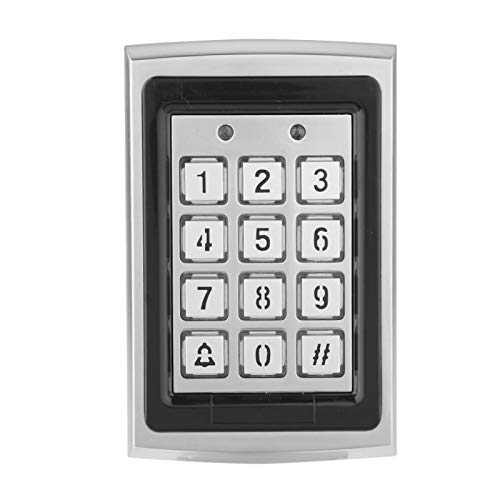 Alupre Access Controller, RFID-Karten-Türzugangs-Controller-Tastatur mit Hintergrundbeleuchtung Sicherheitstür-Zugangskontrolle