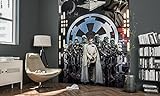 Komar Star Wars Vlies Fototapete EMPIRE | 200 x 275 cm | Tapete, Wand Dekoration, Todesstern, Sturmtruppler, Kinderzimmer | 009-DVD2