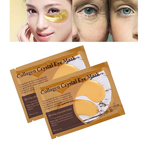 50 Pcs Neue Crystal Anti-Falten Serum Anti-Aging Kollagen Augenmaske