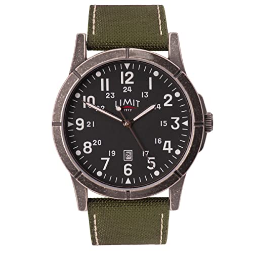 Limit 5790.01 Men's Green Pilot Watch