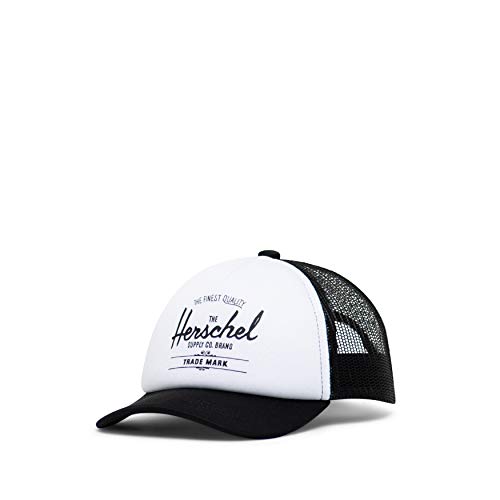 Herschel Whaler Mesh Hat Kids White/Black