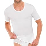 Schiesser Herren Cotton Essentials Feinripp Shirt 1/2 Arm - 205145-3er Pack (5-3er Pack)