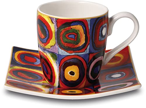 Goebel Espressotasse Wassily Kandinsky Quadrate - Artis Orbis