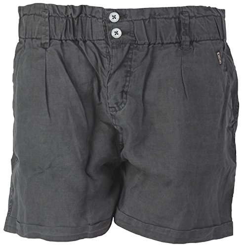 khujo Damen Shorts, Farbe:Charcoal;Größe:M