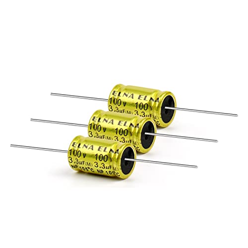 Elektrolytkondensator 10 Stück 100 V Horizontallautsprecher Audiokondensator Nichtpolarität Frequenzteiler Frequenzweiche 1 UF 1,5 UF 2,2 UF 3,3 UF 4,7 UF (Size : 100V1.5UF)