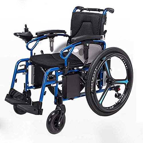 Fold Travel Lightweight Motorisierte elektrische Power Wheelchair Scooter Powerful Dual-Motor zwei Moden für die Elderly Disabled