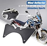 XX eCommerce Motorrad Motorrad Forkshield Updraft Deflector für Honda CRF1000L Africa Twin Adventure Sports DCT 2018-2019