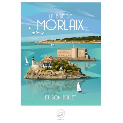 La Loutre La Baie de MORLAIX et son Ballet 1000 Teile Puzzle Puzzle-La-Loutre-6440