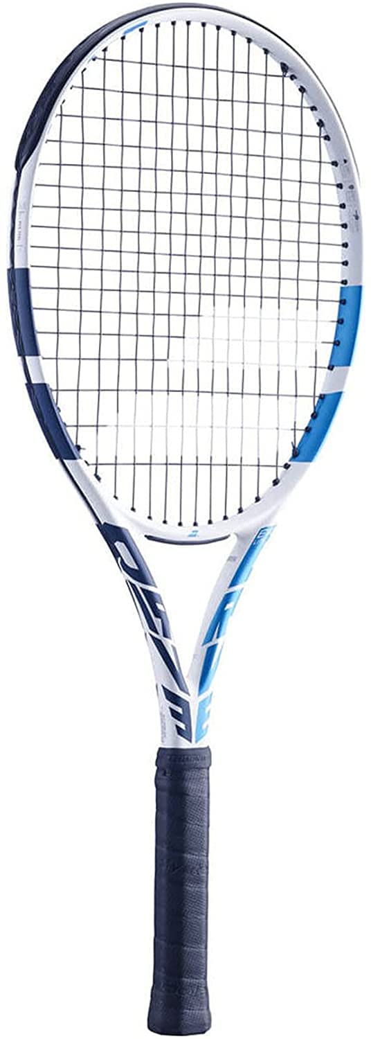 Babolat EVO Drive Lite Tennisschläger Damen, weiß - blau - dunkelblau