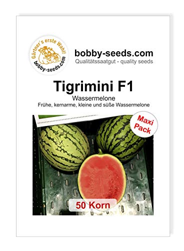 Melonensamen Tigrimini F1 Wassermelone 50 Korn
