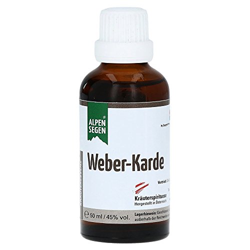 Weber - Karde Kräuterdestillat, 50 ml